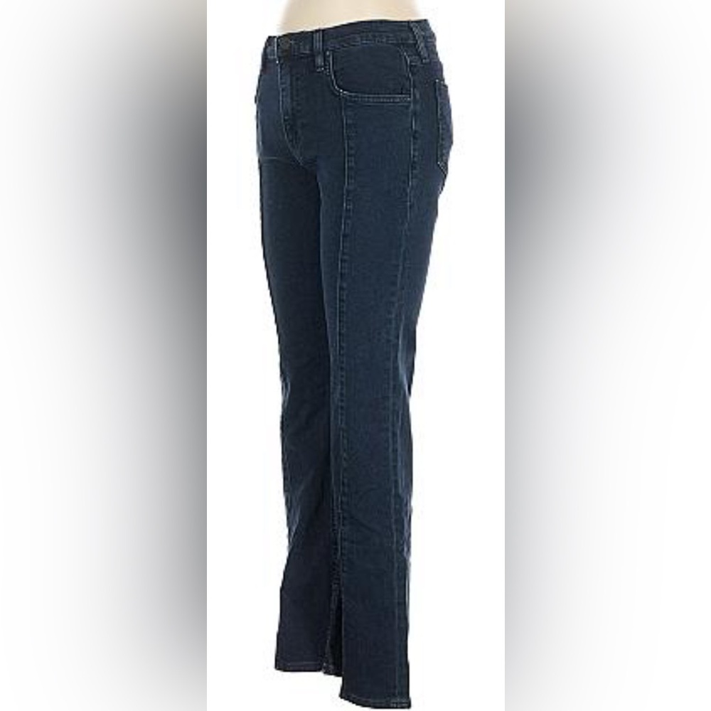 🌙 Hudson Dark Wash Split-Hem Boot cut Jeans – Sculpting Fit – Size 28 - Picture 5 of 8